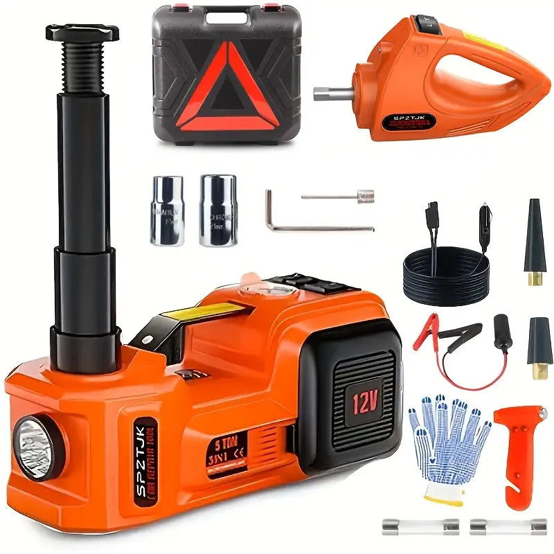 Electric Hydraulic Car Jack Kit