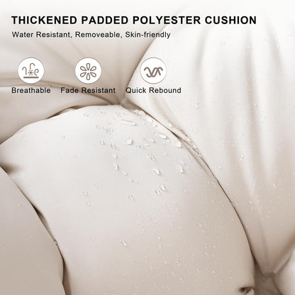 Oversized Egg-Shaped Rocking Recliner Chair