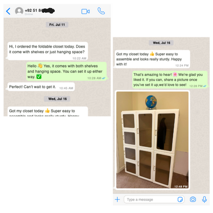 Portable Wardrobe Closet
